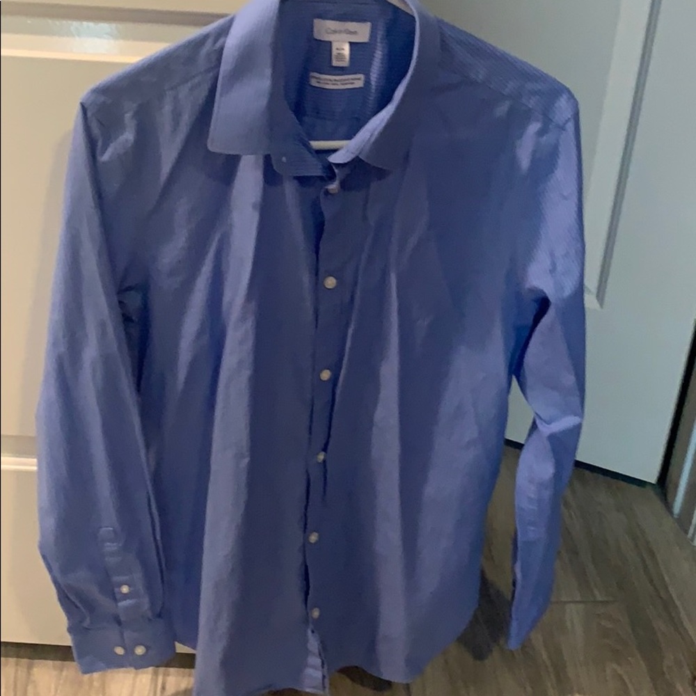 CK men’s long sleeve  shirt - infinite cool fabric